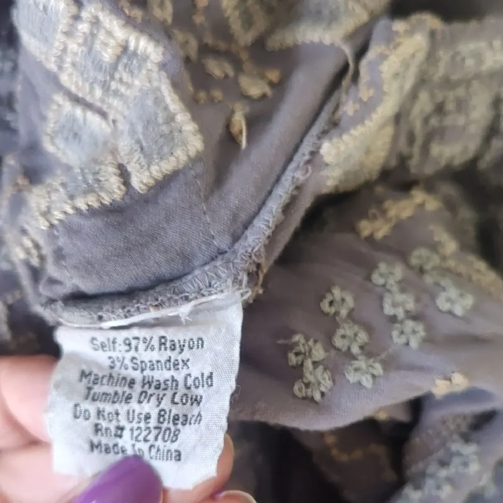 Johnny Was Geometric Patterned Pants with Belt - Picture 8 of 8